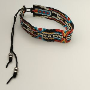 Bracelet Manchette perles tissées Nile