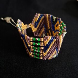 large bracelet manchette ethnique souple