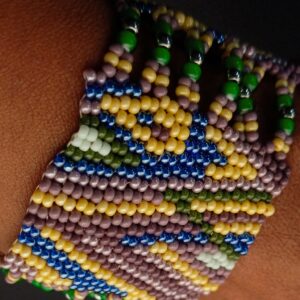 bracelet manchette ethnique souple et ajustable