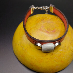 Bracelet Cuir Marine